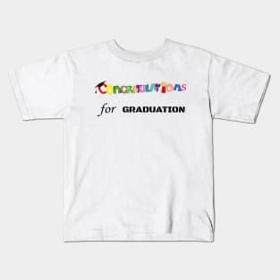 Congratulations For Graduation Kids T-Shirt